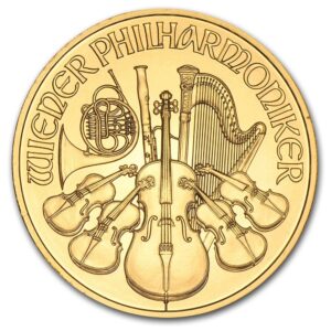 1/10 oz Austrian Gold Philharmonic Coin (Any Year)