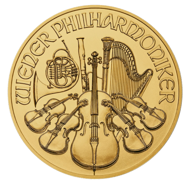 1/4 oz Austrian Gold Philharmonic Coin (Any Year)